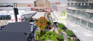 An artist’s impression of the $80 million office building to be constructed at Sylvia Park Shopping Centre