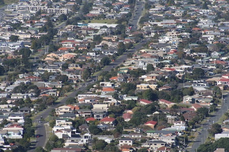 48290882 - aerial view of new zealand houses at mount maunganui, bay of plenty, new zealand
